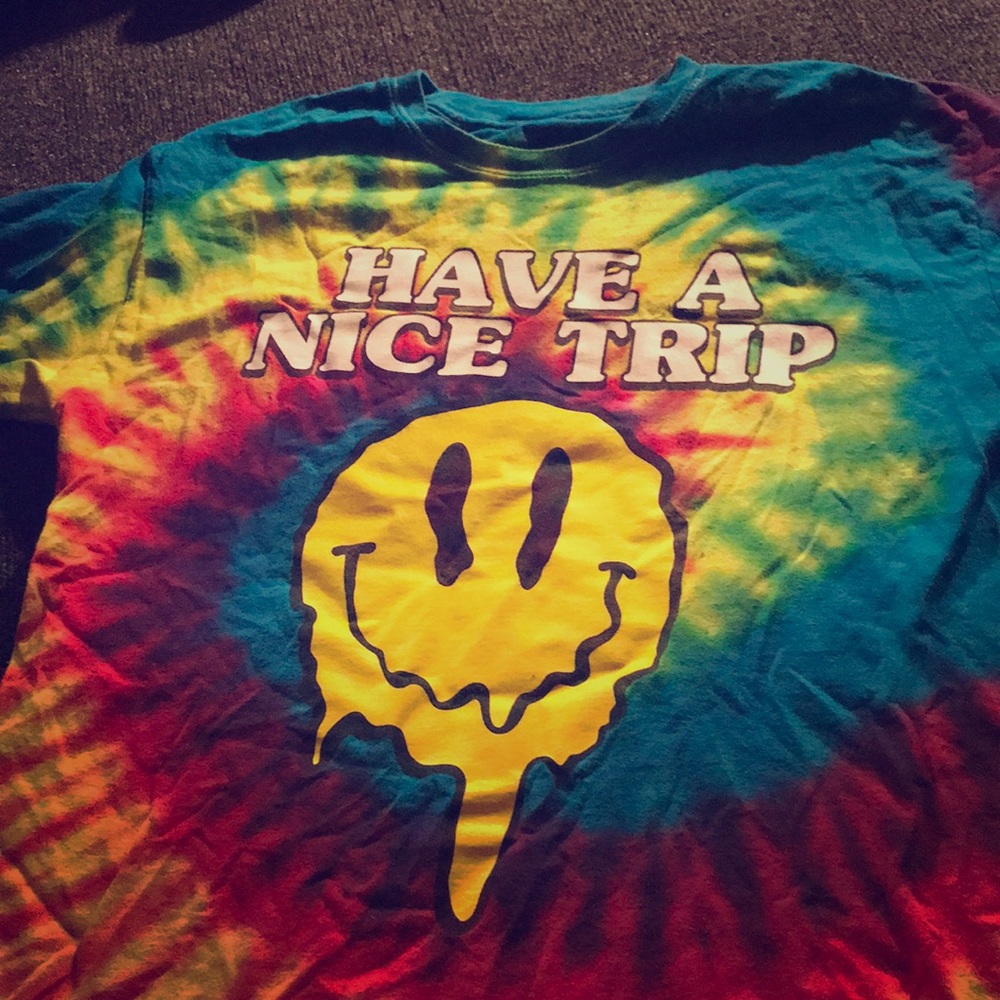 Trippy tie-dye t-shirt